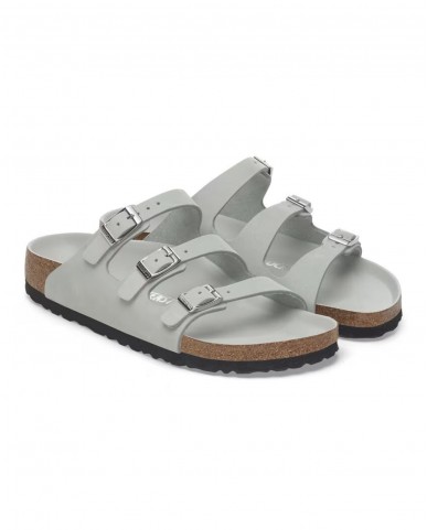 Birkenstock - Florida Pure Pelle Sage Donna 1029450 SAGE P25