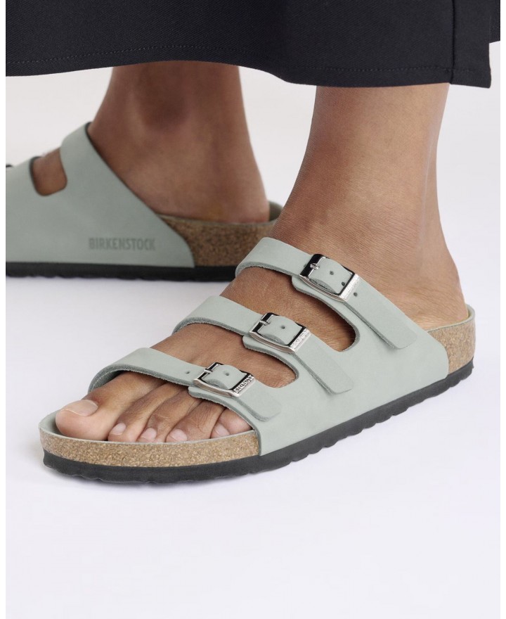 Birkenstock - Women's Florida PurePelle Sage 1029450 SAGE P25