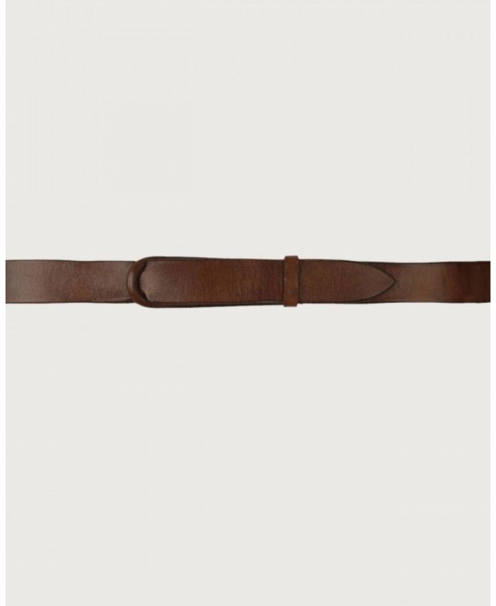 Orciani - Men's NoBuckle Dive Leather Belt NB0005 DIV CUO CON