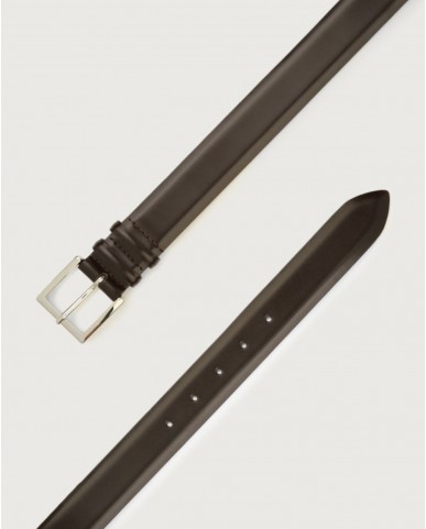 Orciani - Cintura Classica Calf Pelle Testa di Moro Uomo U03202 _CAF TMO CON