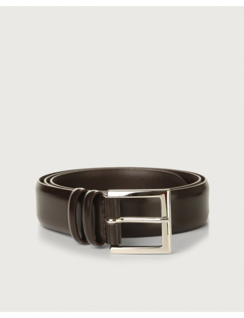 Orciani - Cintura Classica Calf Pelle Testa di Moro Uomo U03202 _CAF TMO CON