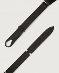 Orciani - Cintura NoBuckle Saffiano Pelle Nera Uomo NB0061 SAF NER CON