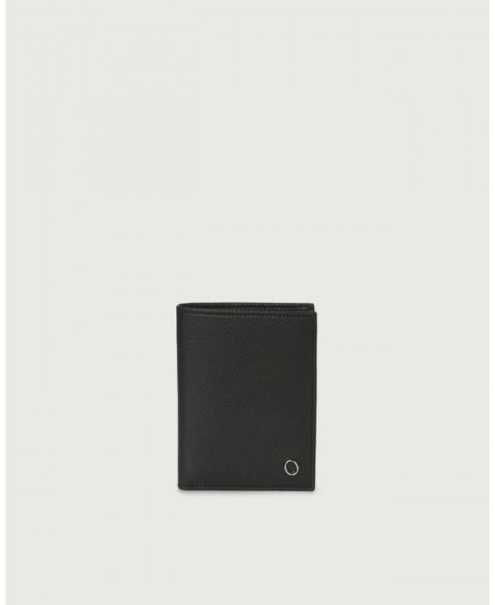 Orciani - Portafoglio Verticale Pelle Micron Nero SU0109 MIC NER CON