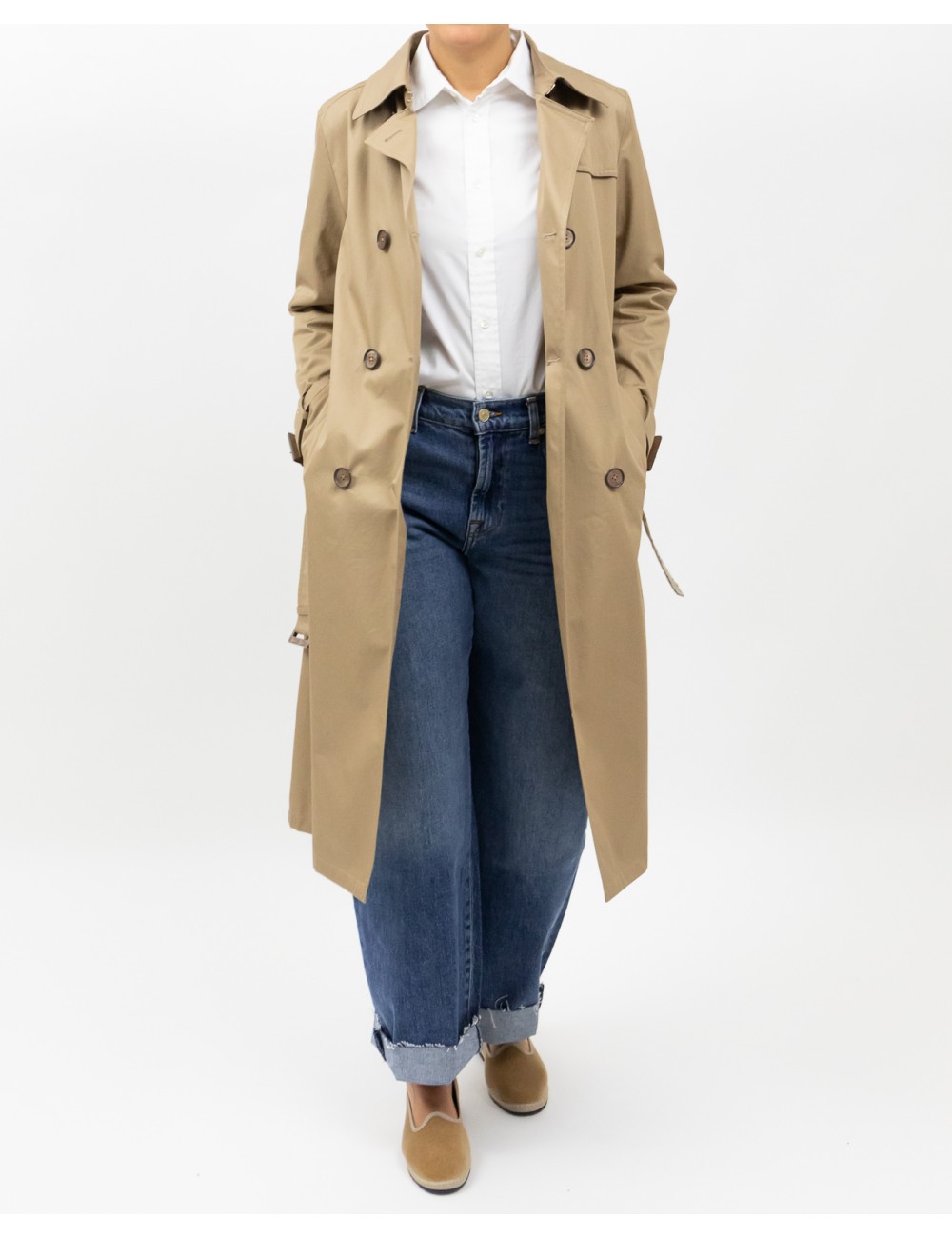 Herno - Impermeabile Trench Beige Donna IM000158D 13218 2000 P25