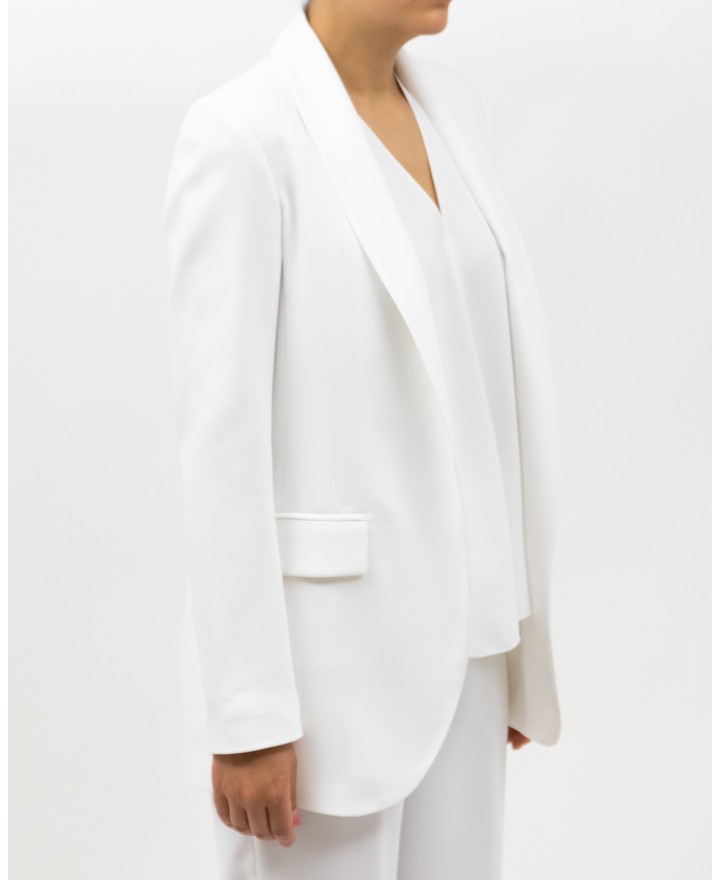 Inès - Giacca Blazer Bianca Donna 1437L 2553 703 P25