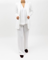 Inès - Giacca Blazer Bianca Donna 1437L 2553 703 P25