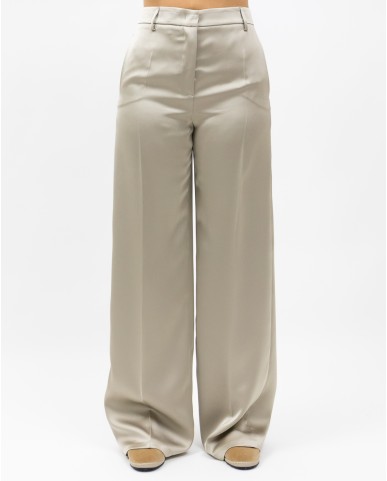 Inès - Pantalone Palazzo Raso Beige Donna 3514 4331 346 P25
