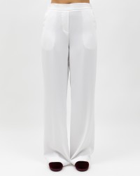 Inès - Pantalone Palazzo Bianco Donna 4565 2553 703 P25