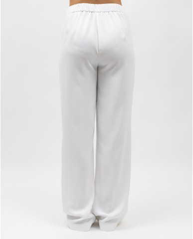 Inès - Pantalone Palazzo Bianco Donna 4565 2553 703 P25