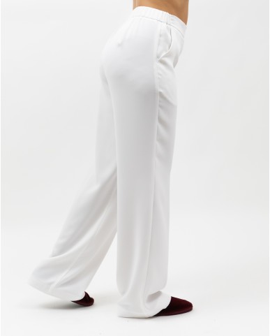 Inès - Pantalone Palazzo Bianco Donna 4565 2553 703 P25
