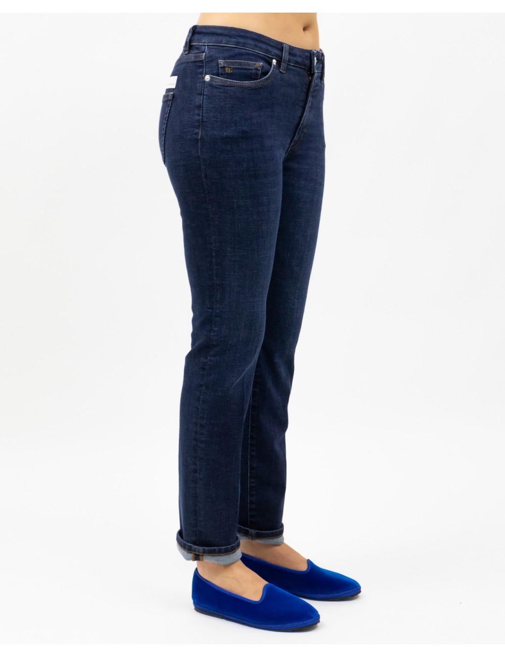 Nine In The Morning - Women's Dark Denim Embrace Jeans EB61 H47 BV18 P25
