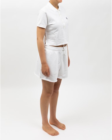 Polo Ralph Lauren - Polo Crop Maniche Corte Bianca Donna 211965104001 P25