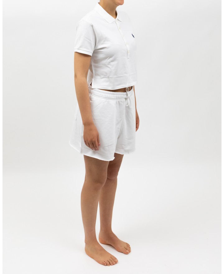 Polo Ralph Lauren - Polo Crop Maniche Corte Bianca Donna 211965104001 P25