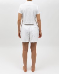 Polo Ralph Lauren - Polo Crop Maniche Corte Bianca Donna 211965104001 P25