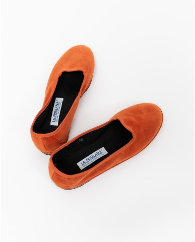 Fratta - Friulane Velluto Liscio Bruciato Donna 000205 BRUCIATO CON