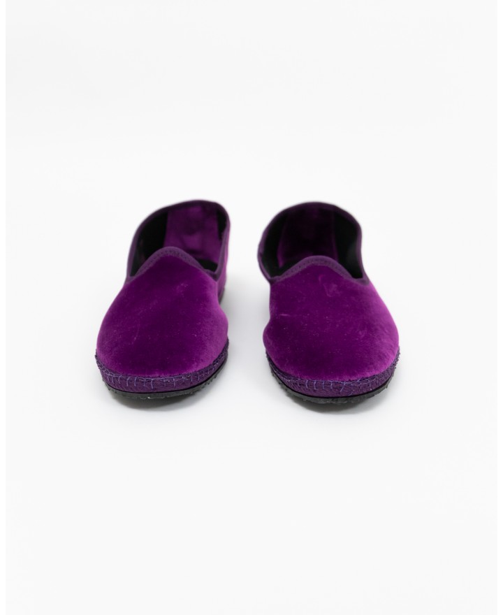 Fratta - Friulane Velluto Liscio Porpora Donna 000205 PORPORA CON