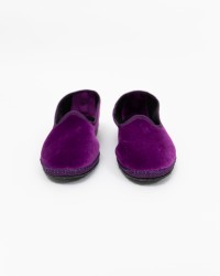 Fratta - Friulane Velluto Liscio Porpora Donna 000205 PORPORA CON