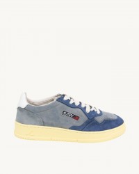 Autry - Scarpa Medalist Suede Azzurra Donna AULW SS18 CON
