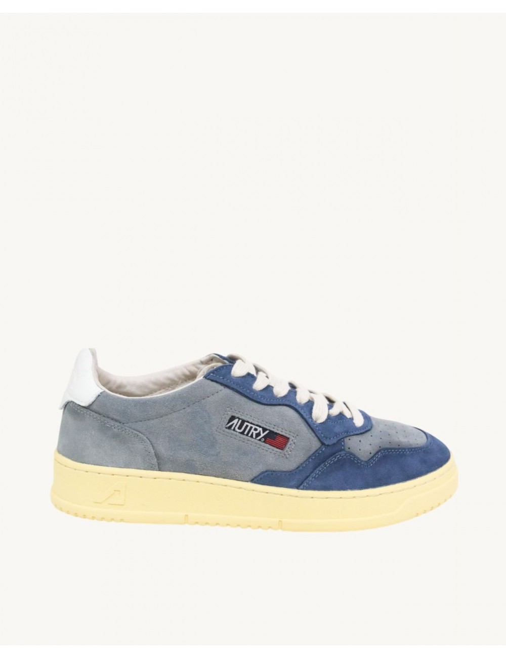 Autry - Scarpa Medalist Suede Azzurra Donna AULW SS18 CON