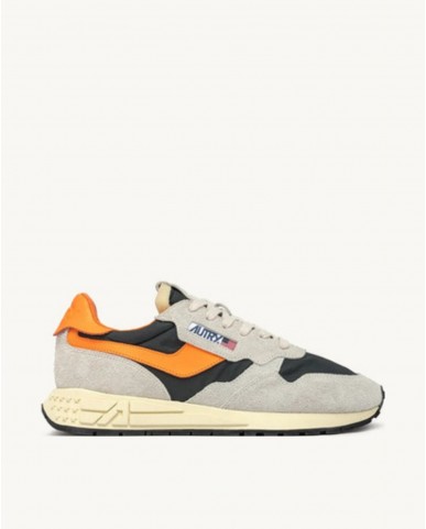 Autry - Reelwind Nylon/Suede Orange/Blue Men's Shoe WWLM HN02 CON