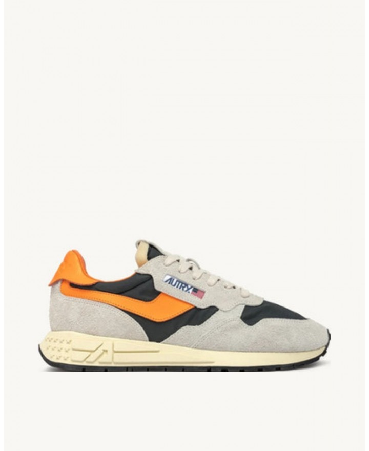 Autry - Reelwind Nylon/Suede Orange/Blue Men's Shoe WWLM HN02 CON