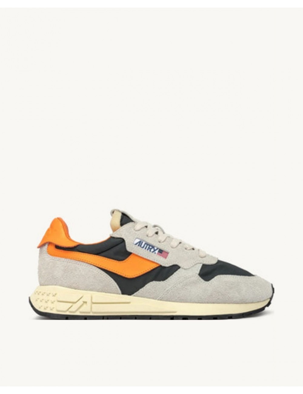 Autry - Scarpa Reelwind Nylon/Suede Arancio/Blu Uomo WWLM HN02 CON