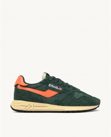 Autry - Scarpa Reelwind Nylon/Suede Verde Bottiglia Uomo WWLM UT05 CON