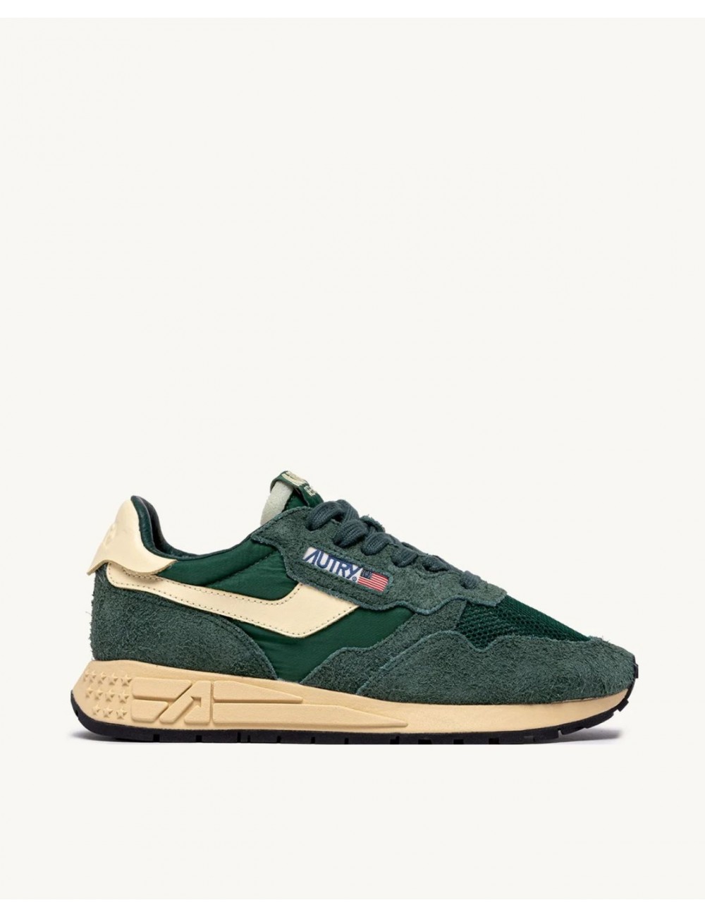 Autry - Scarpa Reelwind Nylon/Suede Verde Uomo WWLM UT19 CON