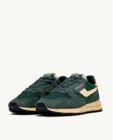 Autry - Men's Reelwind Nylon/Suede Shoe Green WWLM UT19 CON