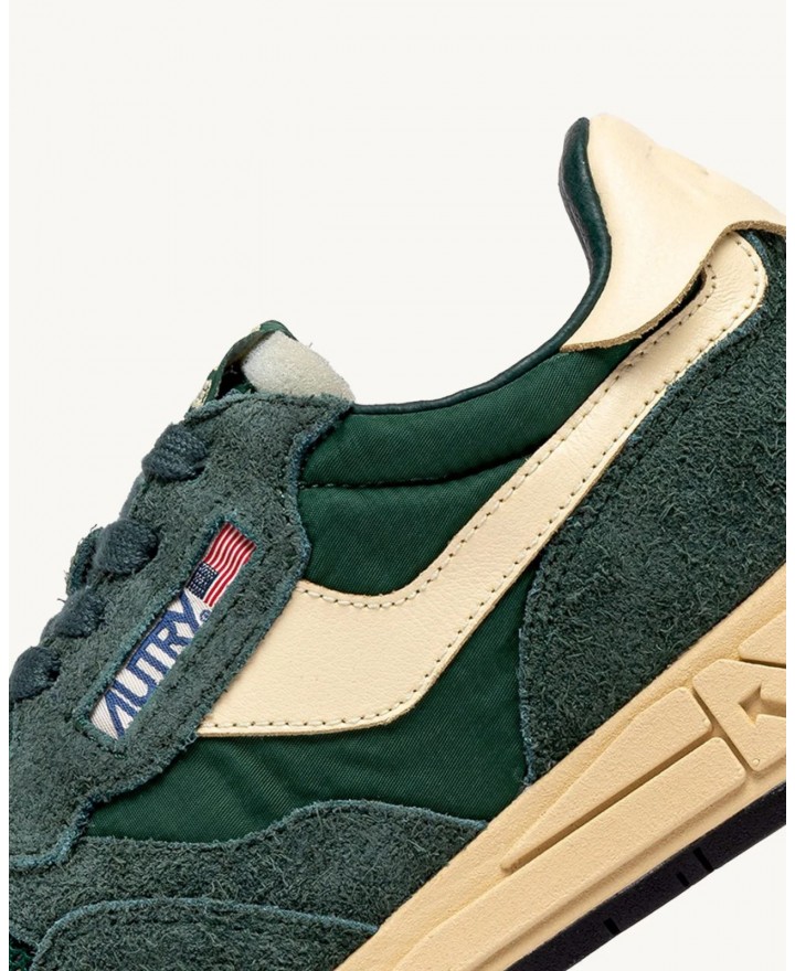 Autry - Men's Reelwind Nylon/Suede Shoe Green WWLM UT19 CON