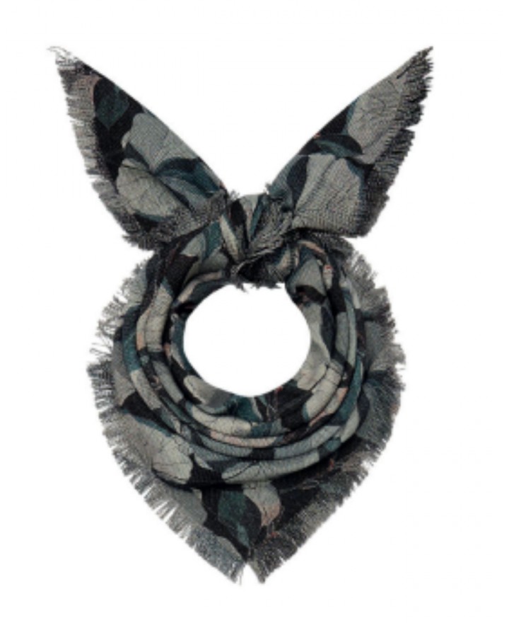 Pinto - Reversible Scarf 68x68 Blue Women GRIDO/2S 516785 I25