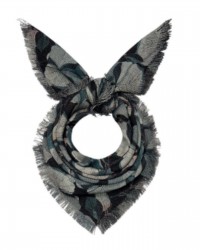 Pinto - Reversible Scarf 68x68 Blue Women GRIDO/2S 516785 I25