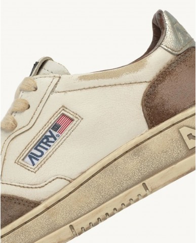 Autry - Scarpa Medalist Supervintage Suede Rosa Donna AVLW LS09 CON