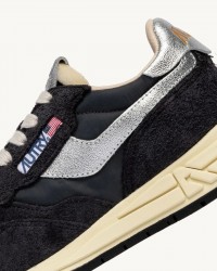 Autry - Scarpa Reelwind Nylon/Suede Nera/Argento Donna WWLW MU03 CON