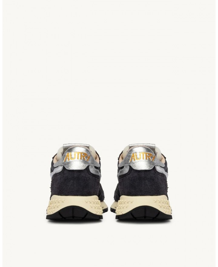 Autry - Scarpa Reelwind Nylon/Suede Nera/Argento Donna WWLW MU03 CON