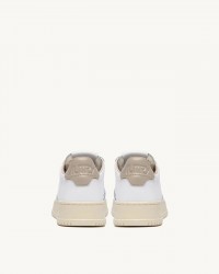 Autry - Medalist Leather White/Beige Women's Shoe AULW LL87 CON