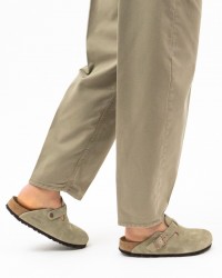 Birkenstock - Boston Suede Taupe Donna 060463 TAUPE I25