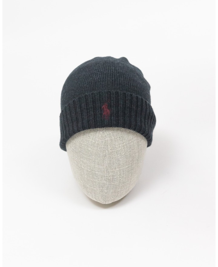 Polo Ralph Lauren - Gray Wool Beanie 710886137004 I25