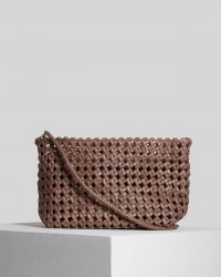 Vipera - Borsa Mondrain Big Knot Pelle Taupe Donna BK38 1021 TAUPE I25