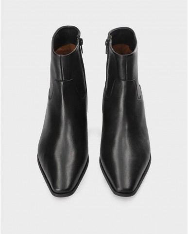 Copenhagen - Stivali Punta Pelle Neri Donna CPH293 LEAT BLK I25