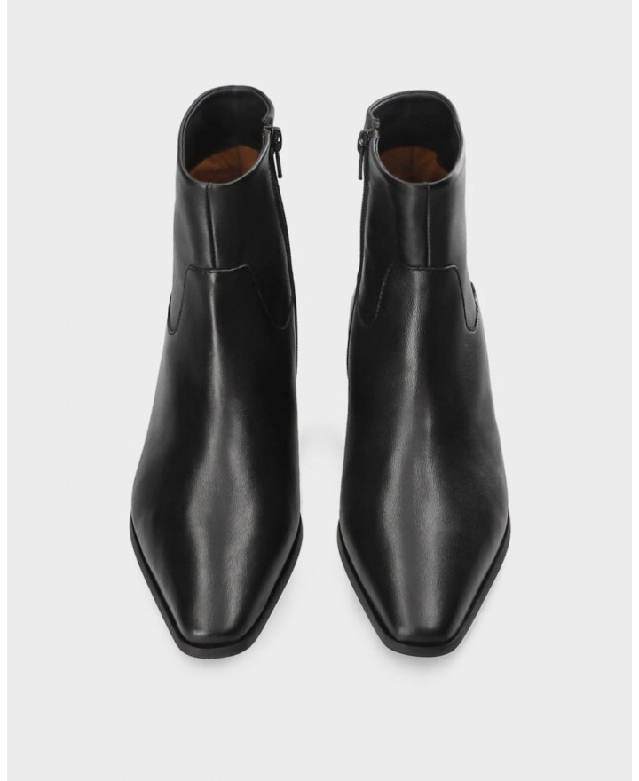 Copenhagen - Stivali Punta Pelle Neri Donna CPH293 LEAT BLK I25