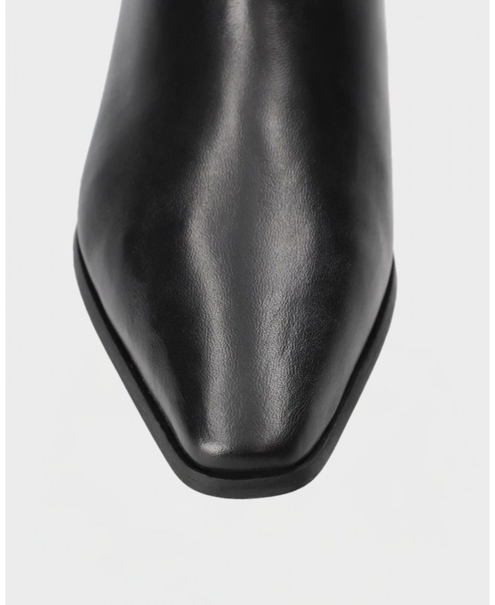 Copenhagen - Stivali Punta Pelle Neri Donna CPH293 LEAT BLK I25