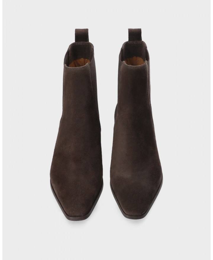 Copenhagen - Stivali Punta Suede Marrone Donna CPH294 SUED CHO I25