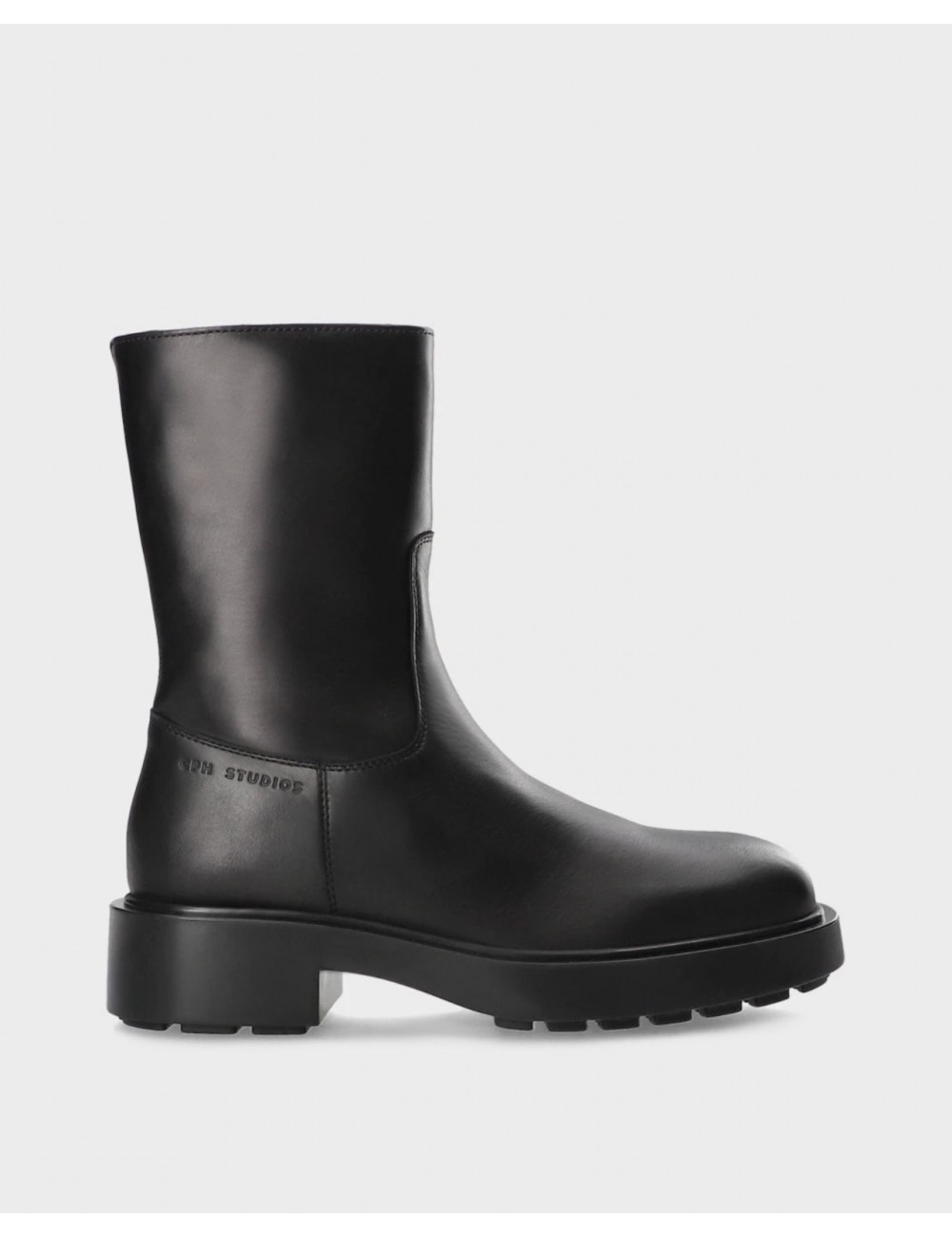 Copenhagen - Biker Boots Pelle Neri Donna CPH443 LEAT BLK I25