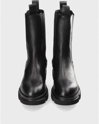 Copenhagen - Boots Alti Pelle Neri Donna CPH500 VIT BLK I25