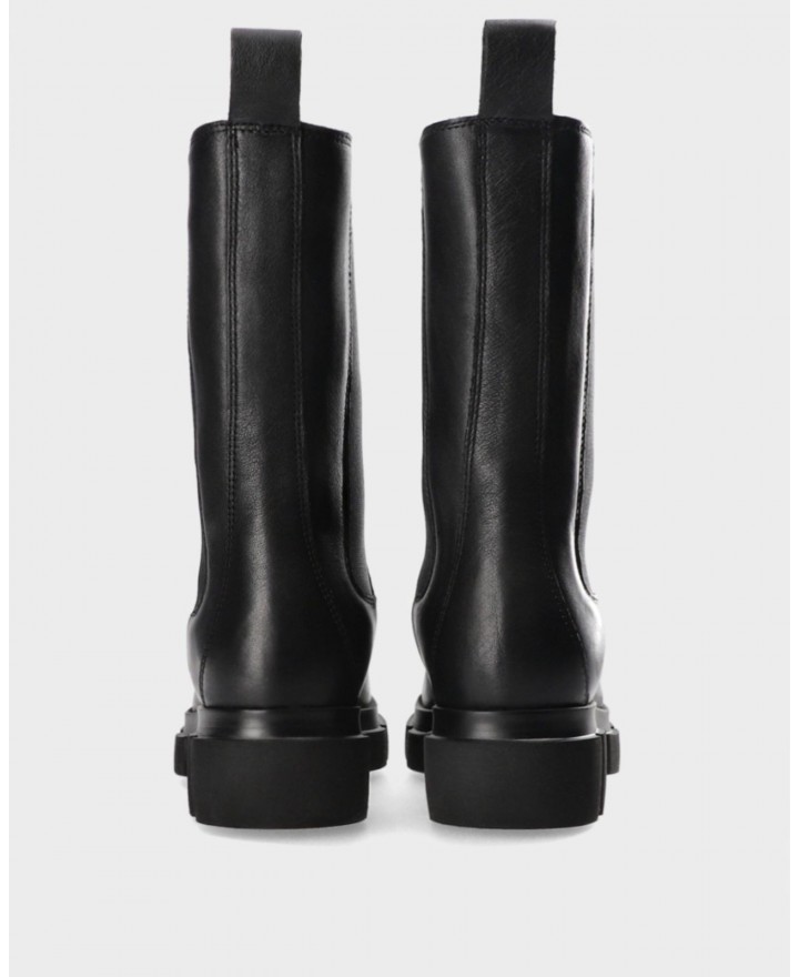 Copenhagen - Boots Alti Pelle Neri Donna CPH500 VIT BLK I25