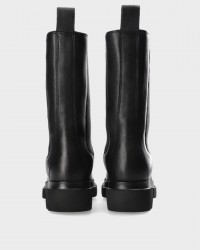 Copenhagen - Boots Alti Pelle Neri Donna CPH500 VIT BLK I25