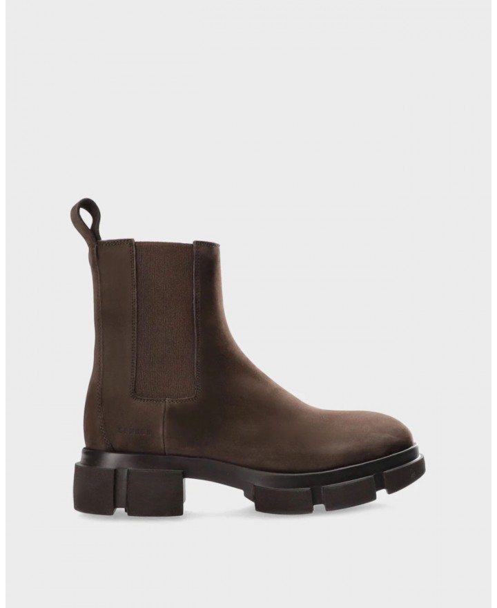 Copenhagen - Boots Bassi Nabuck Marroni Donna CPH570 NAB CHO I25