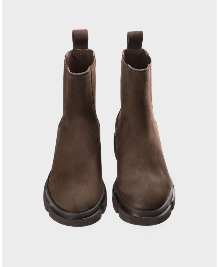 Copenhagen - Boots Bassi Nabuck Marroni Donna CPH570 NAB CHO I25