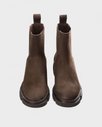 Copenhagen - Boots Bassi Nabuck Marroni Donna CPH570 NAB CHO I25